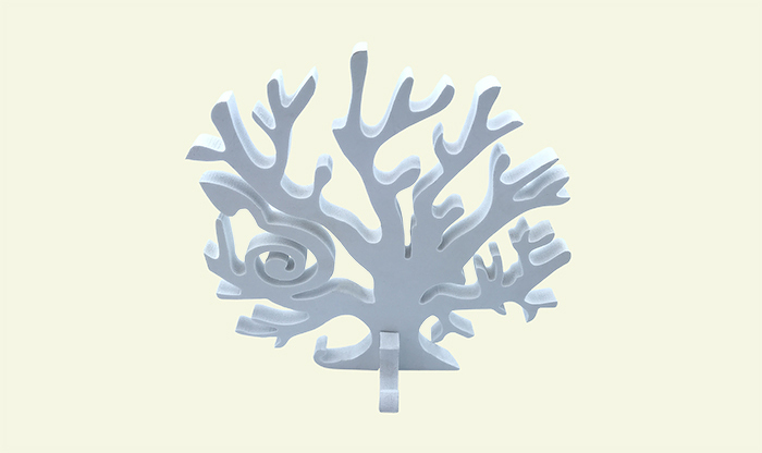Фрезеровка ПВХ: изготовление декоративного дерева — ключницы